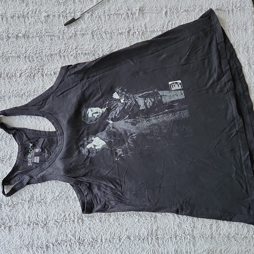 Sherlock tank top Large unisex listing as women's XL